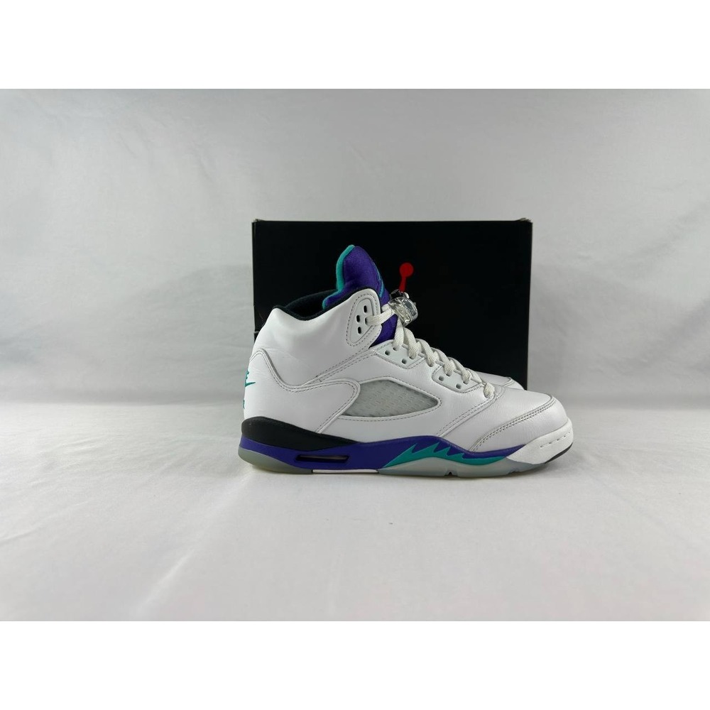 Nike Air Jordan 5 Retro GS 'Grape' 2025 Boys HQ7980-100 Size 7Y